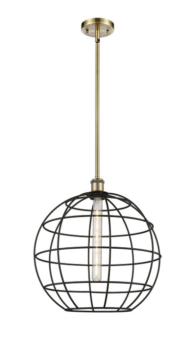 Pendants Open Frame by Innovations ( 405 | 516-1S-AB-CE-16-BK Ballston ) 