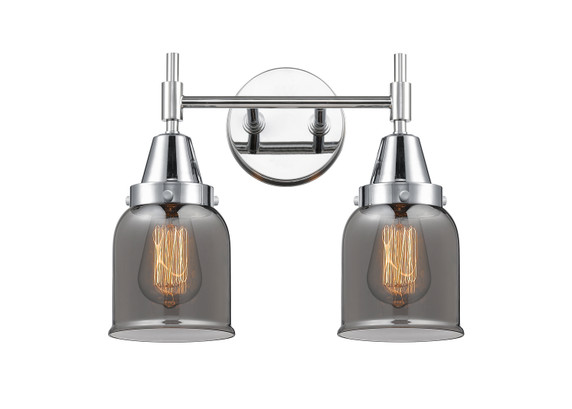 Bathroom Fixtures Two Lights by Innovations ( 405 | 447-2W-PC-G53-LED Caden ) 