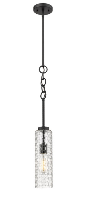 Mini Pendants Glass Down by Innovations ( 405 | 380-1S-BK-G380-4CL Wexford ) 