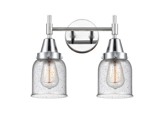 Bathroom Fixtures Two Lights by Innovations ( 405 | 447-2W-PC-G54-LED Caden ) 