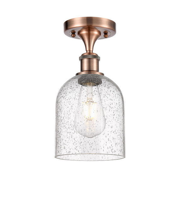Semi-Flush Mts. Glass Down by Innovations ( 405 | 516-1C-AC-G558-6SDY Ballston ) 