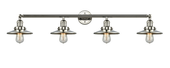 Bathroom Fixtures Four Lights by Innovations ( 405 | 215-PN-M1 Franklin Restoration ) 