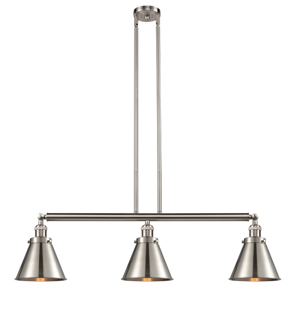 Linear/Island 3 Light Bar by Innovations ( 405 | 213-SN-M13-SN-LED Franklin Restoration ) 