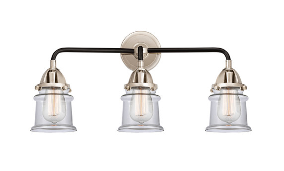 Bathroom Fixtures Three Lights by Innovations ( 405 | 288-3W-BPN-G182S-LED Nouveau 2 ) 