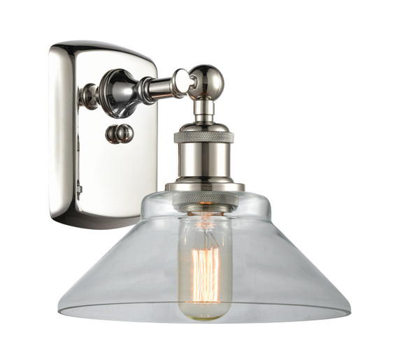 Sconces Single Glass by Innovations ( 405 | 516-1W-PN-G132 Ballston ) 