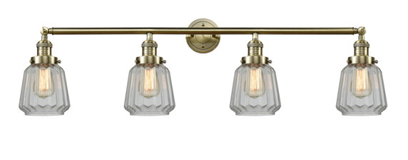 Bathroom Fixtures Four Lights by Innovations ( 405 | 215-AB-G142 Franklin Restoration ) 