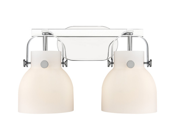 Bathroom Fixtures Two Lights by Innovations ( 405 | 423-2W-PC-G412-6WH Downtown Urban ) 