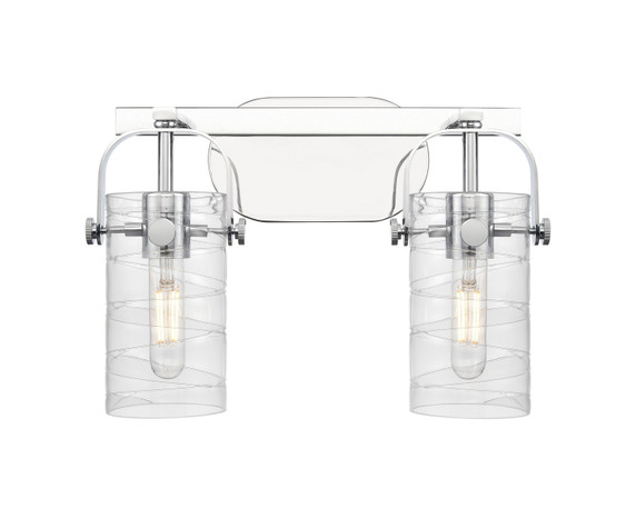 Bathroom Fixtures Two Lights by Innovations ( 405 | 423-2W-PC-G423-7DE Downtown Urban ) 