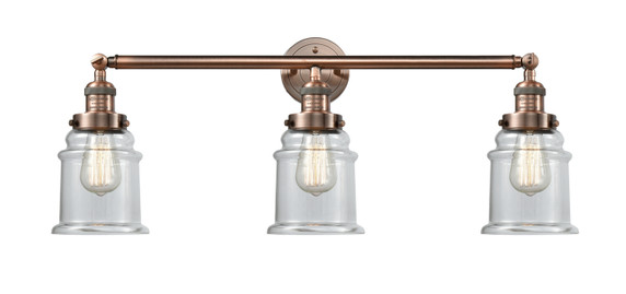 Bathroom Fixtures Three Lights by Innovations ( 405 | 205-AC-G182 Franklin Restoration ) 
