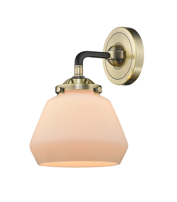 Sconces Single Glass by Innovations ( 405 | 284-1W-BAB-G171-LED Nouveau ) 