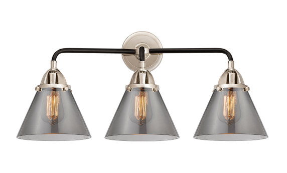 Bathroom Fixtures Three Lights by Innovations ( 405 | 288-3W-BPN-G43 Nouveau 2 ) 