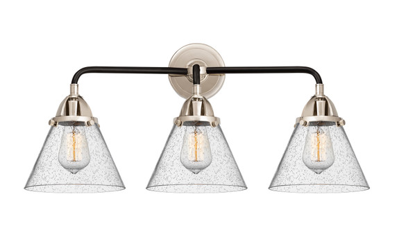 Bathroom Fixtures Three Lights by Innovations ( 405 | 288-3W-BPN-G44 Nouveau 2 ) 
