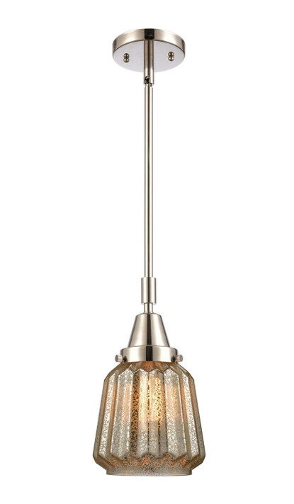 Mini Pendants Glass Down by Innovations ( 405 | 447-1S-PN-G146-LED Caden ) 