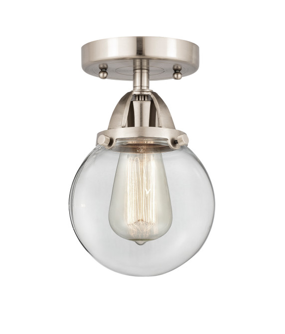 Semi-Flush Mts. Glass Down by Innovations ( 405 | 288-1C-SN-G202-6 Nouveau 2 ) 