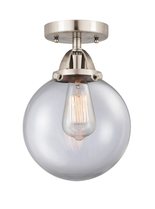 Semi-Flush Mts. Glass Down by Innovations ( 405 | 288-1C-SN-G202-8 Nouveau 2 ) 