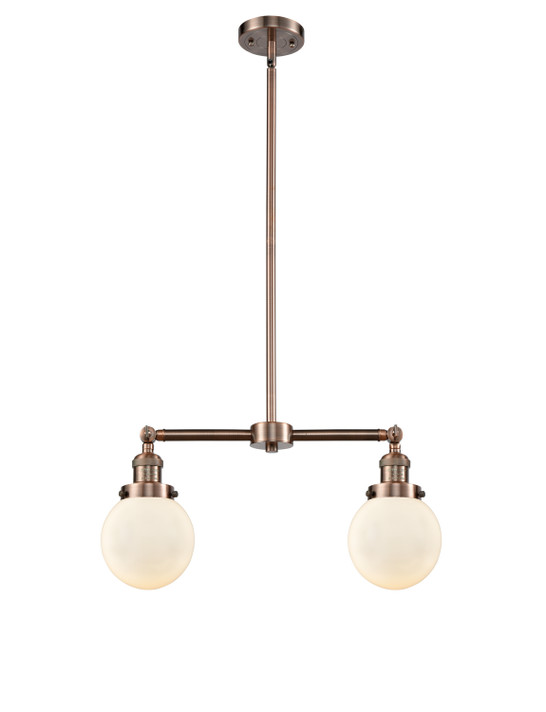Linear/Island 2 Light Bar by Innovations ( 405 | 209-AC-G201-6 Franklin Restoration ) 
