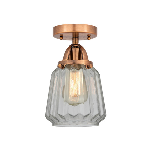 Semi-Flush Mts. Glass Down by Innovations ( 405 | 288-1C-AC-G142-LED Nouveau 2 ) 