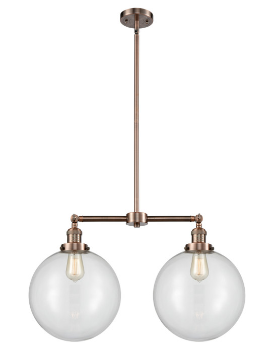 Linear/Island 2 Light Bar by Innovations ( 405 | 209-AC-G202-12 Franklin Restoration ) 