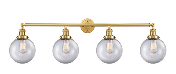 Bathroom Fixtures Four Lights by Innovations ( 405 | 215-SG-G202-8 Franklin Restoration ) 