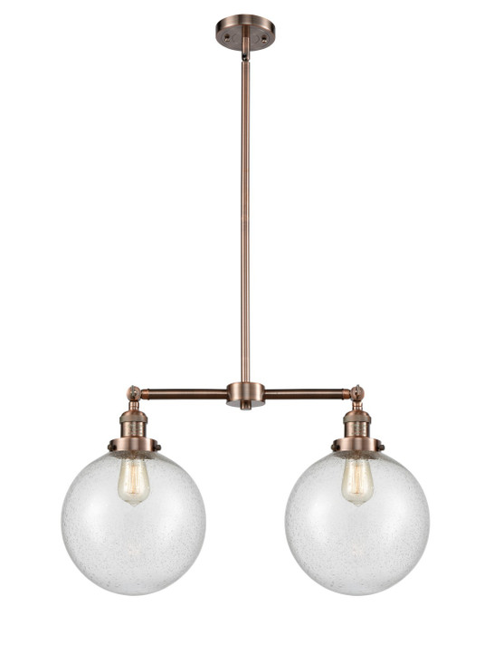 Linear/Island 2 Light Bar by Innovations ( 405 | 209-AC-G204-10-LED Franklin Restoration ) 