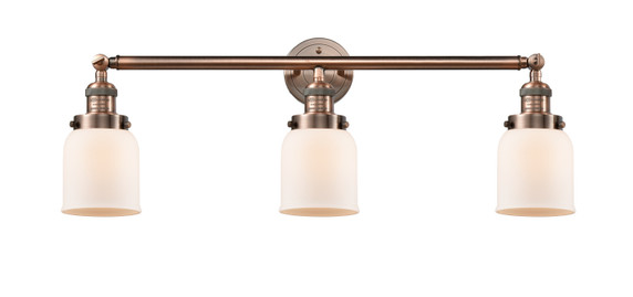 Bathroom Fixtures Three Lights by Innovations ( 405 | 205-AC-G51-LED Franklin Restoration ) 
