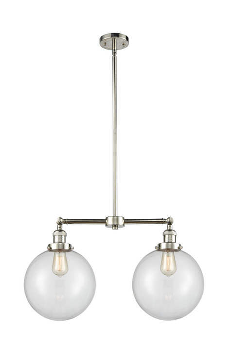 Linear/Island 2 Light Bar by Innovations ( 405 | 209-PN-G202-10-LED Franklin Restoration ) 