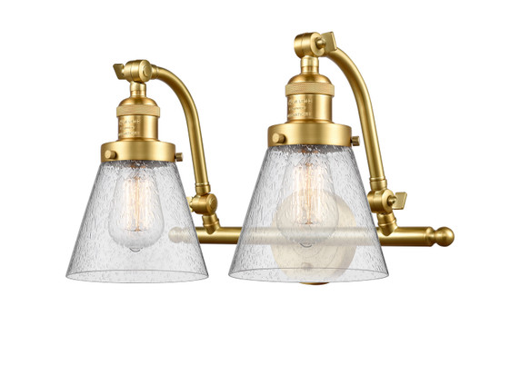 Bathroom Fixtures Two Lights by Innovations ( 405 | 515-2W-SG-G64 Franklin Restoration ) 