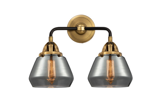 Bathroom Fixtures Two Lights by Innovations ( 405 | 288-2W-BAB-G173 Nouveau 2 ) 