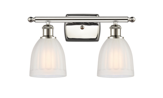 Bathroom Fixtures Two Lights by Innovations ( 405 | 516-2W-PN-G441 Ballston ) 