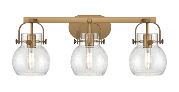 Bathroom Fixtures Three Lights by Innovations ( 405 | 423-3W-BB-G410-6SDY Downtown Urban ) 