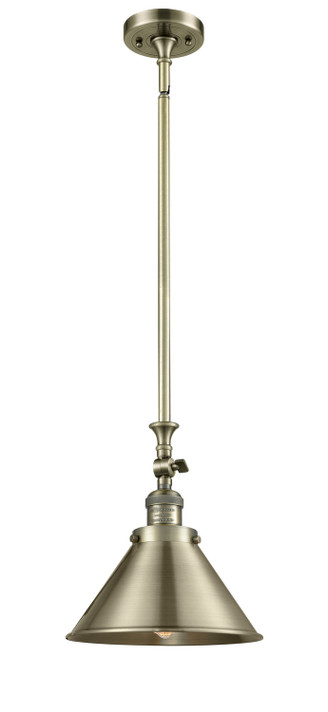 Mini Pendants Metal Shade by Innovations ( 405 | 206-AB-M10-AB Franklin Restoration ) 