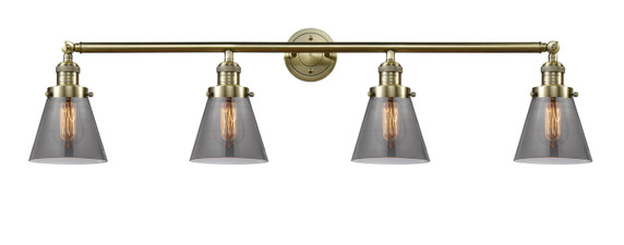 Bathroom Fixtures Four Lights by Innovations ( 405 | 215-AB-G63 Franklin Restoration ) 