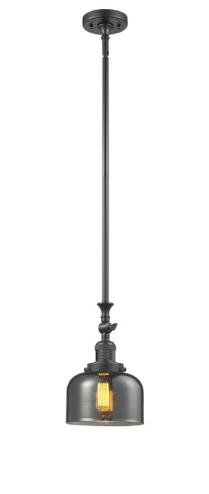 Mini Pendants Glass Down by Innovations ( 405 | 206-OB-G73-LED Franklin Restoration ) 