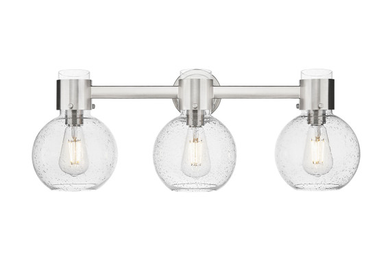 Bathroom Fixtures Three Lights by Innovations ( 405 | 464-3W-SN-G464B-7SDY Downtown Urban ) 