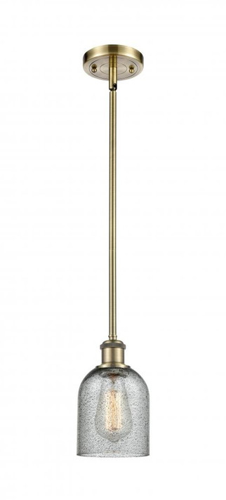 Mini Pendants Glass Down by Innovations ( 405 | 516-1S-AB-G257-LED Ballston ) 