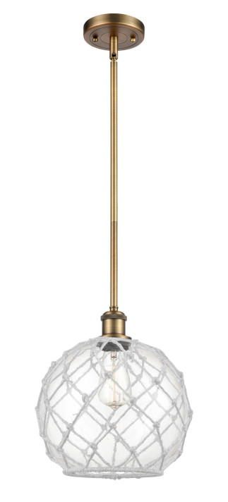 Mini Pendants Glass Down by Innovations ( 405 | 516-1S-BB-G122-10RW Ballston ) 