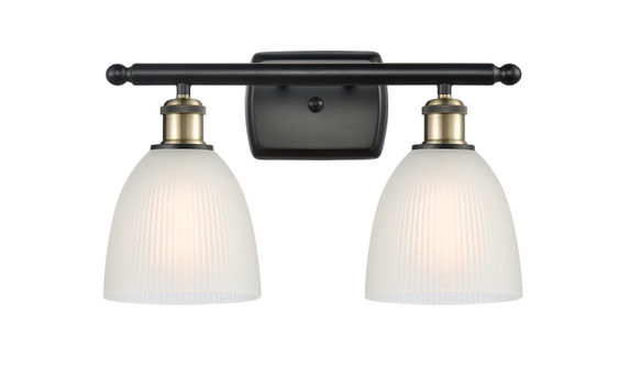 Bathroom Fixtures Two Lights by Innovations ( 405 | 516-2W-BAB-G381-LED Ballston ) 
