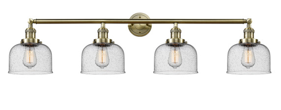 Bathroom Fixtures Four Lights by Innovations ( 405 | 215-AB-G74 Franklin Restoration ) 