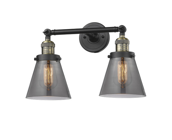 Bathroom Fixtures Two Lights by Innovations ( 405 | 208-BAB-G63-LED Franklin Restoration ) 