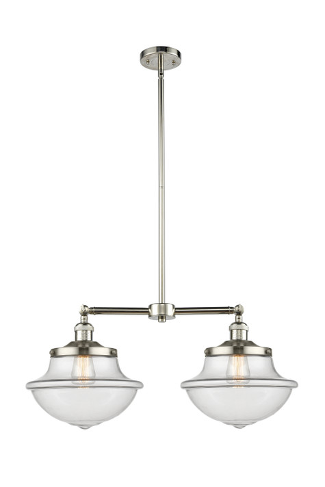 Mid. Chandeliers Glass Down by Innovations ( 405 | 209-PN-G542 Franklin Restoration ) 