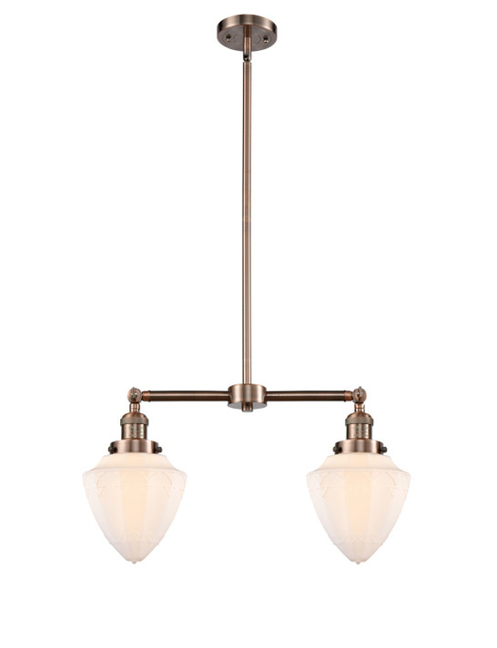 Linear/Island 2 Light Bar by Innovations ( 405 | 209-AC-G661-7 Franklin Restoration ) 