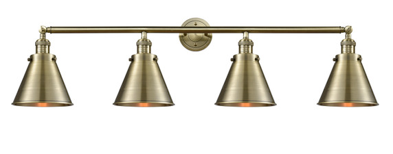 Bathroom Fixtures Four Lights by Innovations ( 405 | 215-AB-M13-AB-LED Franklin Restoration ) 