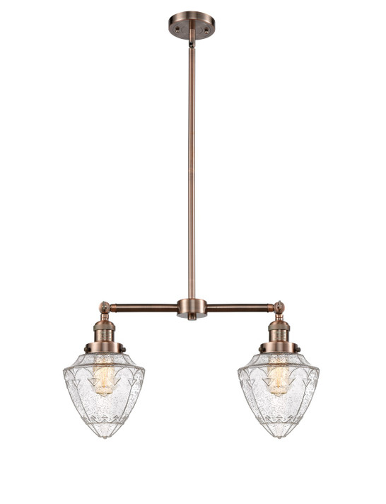 Linear/Island 2 Light Bar by Innovations ( 405 | 209-AC-G664-7-LED Franklin Restoration ) 