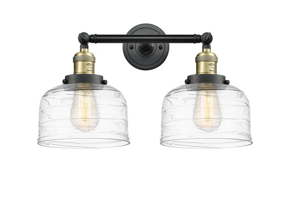 Bathroom Fixtures Two Lights by Innovations ( 405 | 208-BAB-G713 Franklin Restoration ) 