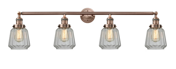 Bathroom Fixtures Four Lights by Innovations ( 405 | 215-AC-G142 Franklin Restoration ) 