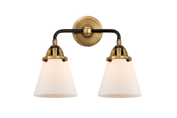 Bathroom Fixtures Two Lights by Innovations ( 405 | 288-2W-BAB-G61 Nouveau 2 ) 