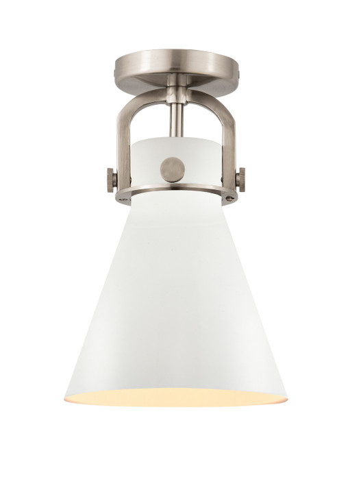 Semi-Flush Mts. Glass Down by Innovations ( 405 | 410-1F-SN-M411-8W Downtown Urban ) 