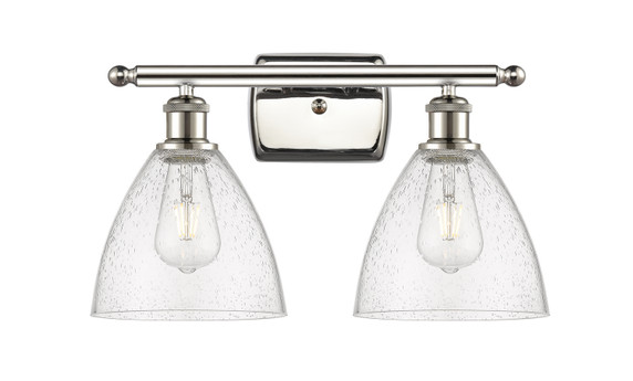 Bathroom Fixtures Two Lights by Innovations ( 405 | 516-2W-PN-GBD-754 Ballston ) 