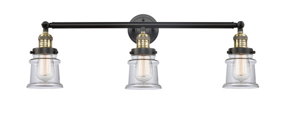 Bathroom Fixtures Three Lights by Innovations ( 405 | 205-BAB-G182S-LED Franklin Restoration ) 