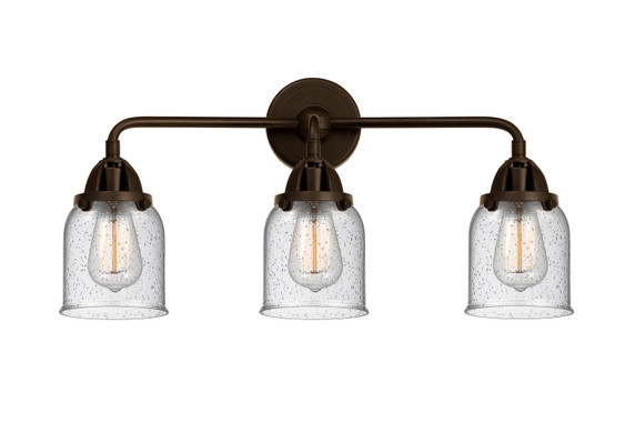 Bathroom Fixtures Three Lights by Innovations ( 405 | 288-3W-OB-G54 Nouveau 2 ) 